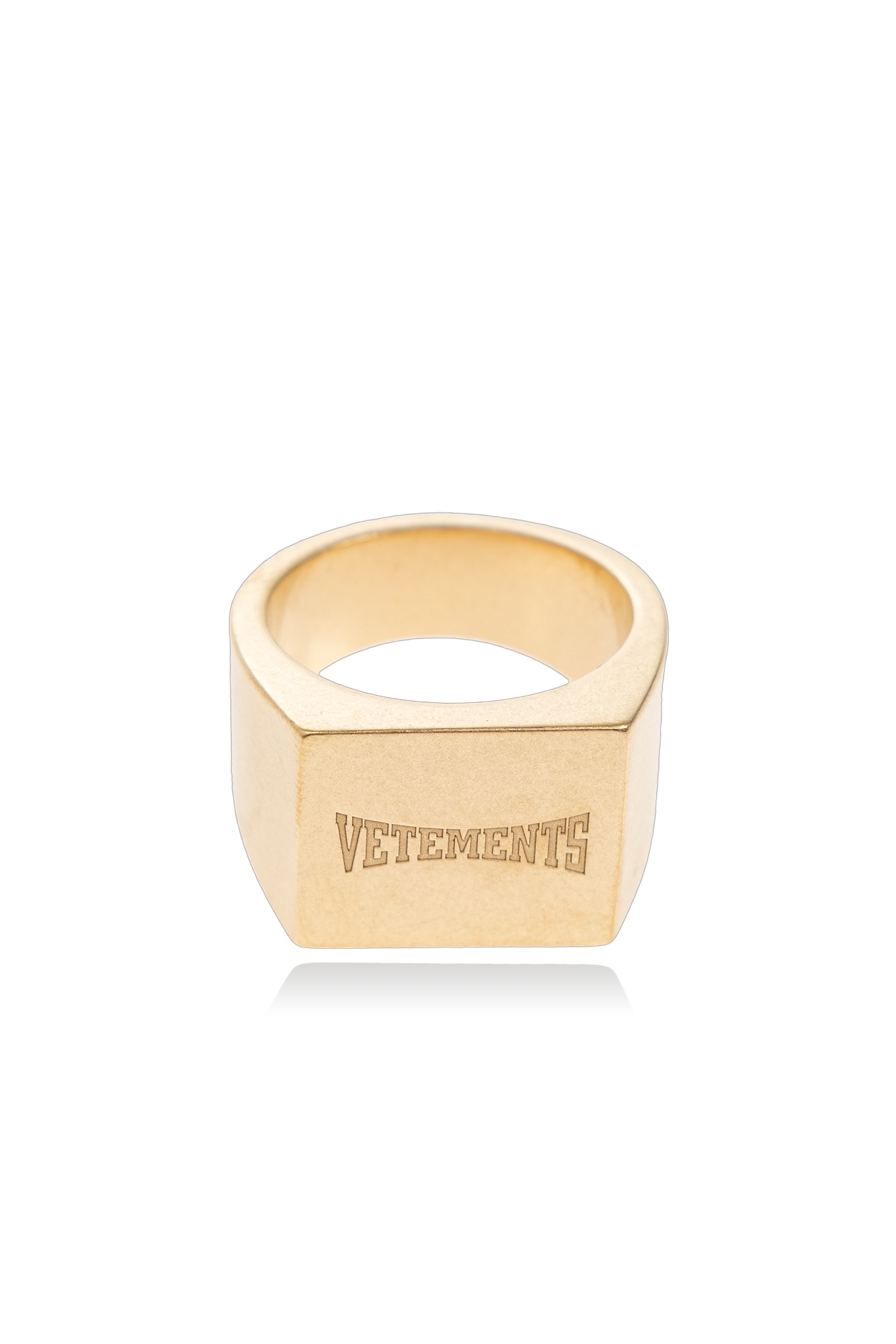 VETEMENTS Ring with logo | Men's | Vitkac